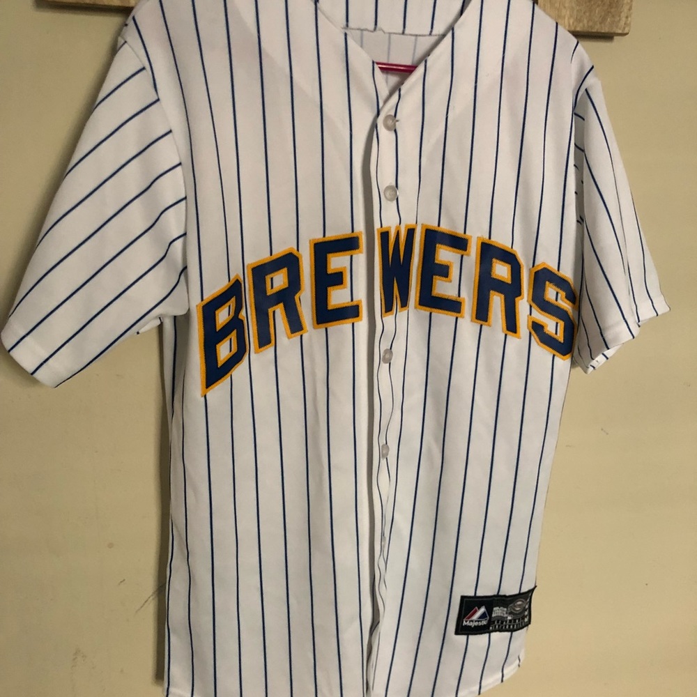 Original MLB Brewers Retro Jersey
